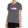 thumbnail image 1 of ASICS Womens Red White & Blue Graphic T-Shirt, Grey, Small, 1 of 1