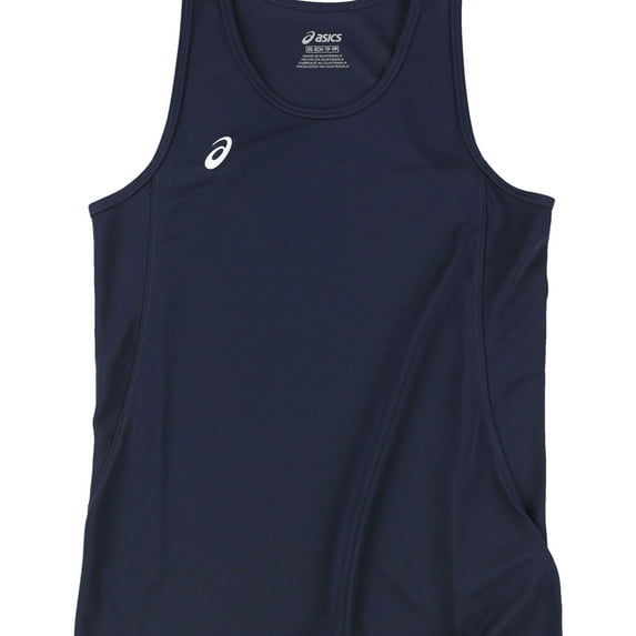ASICS Womens Rival II Singlet Tank Top, Blue, XX-Large