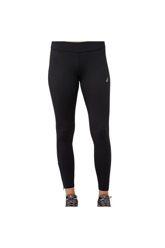Womens Silver Winter Compression Athletic Pants, Black, X-Large