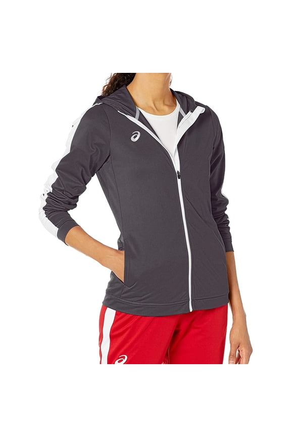 Womens Team Train FZ Hoody Jacket, Grey, XX-Large