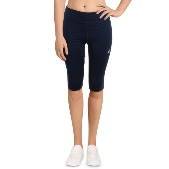 ASICS Womens Tennis Compression Athletic Pants, Blue, Small