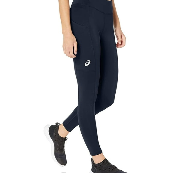 ASICS Womens Thermopolis Tight Yoga Pants, Blue, XX-Large