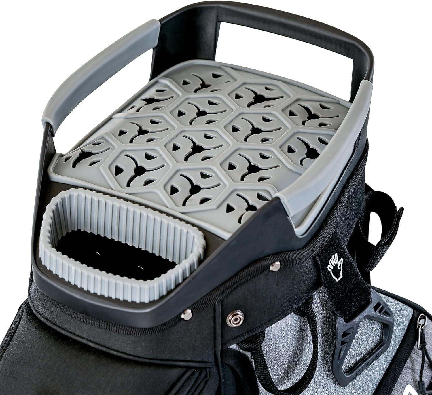 ASK ECHO 2024 Golf Cart Bag, 15 Way Full Length Dividers, Soundless Stability with Rain Cover