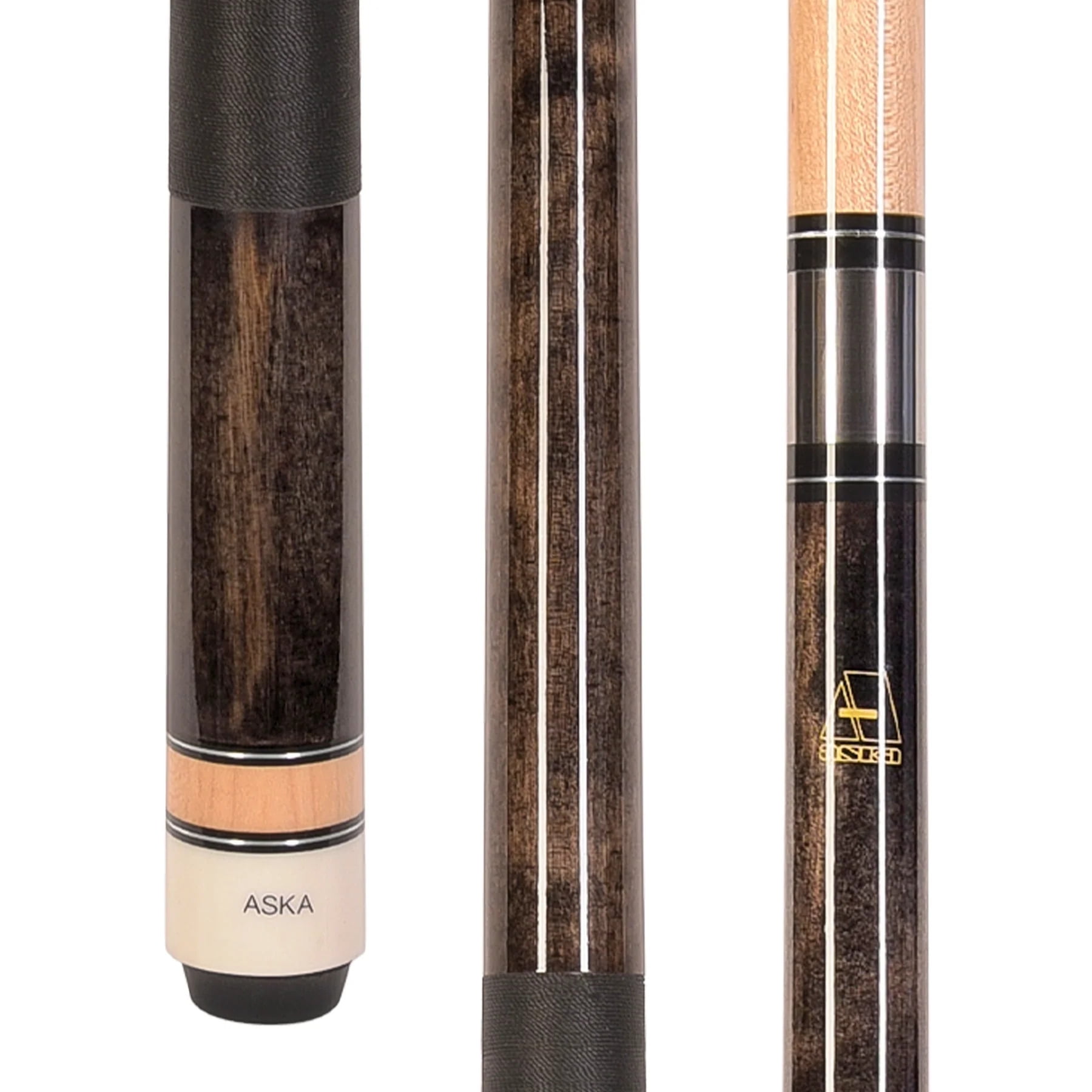 ASKA L2 Billiard Pool Cue, Hard Rock Canadian Maple, Choice of Colors