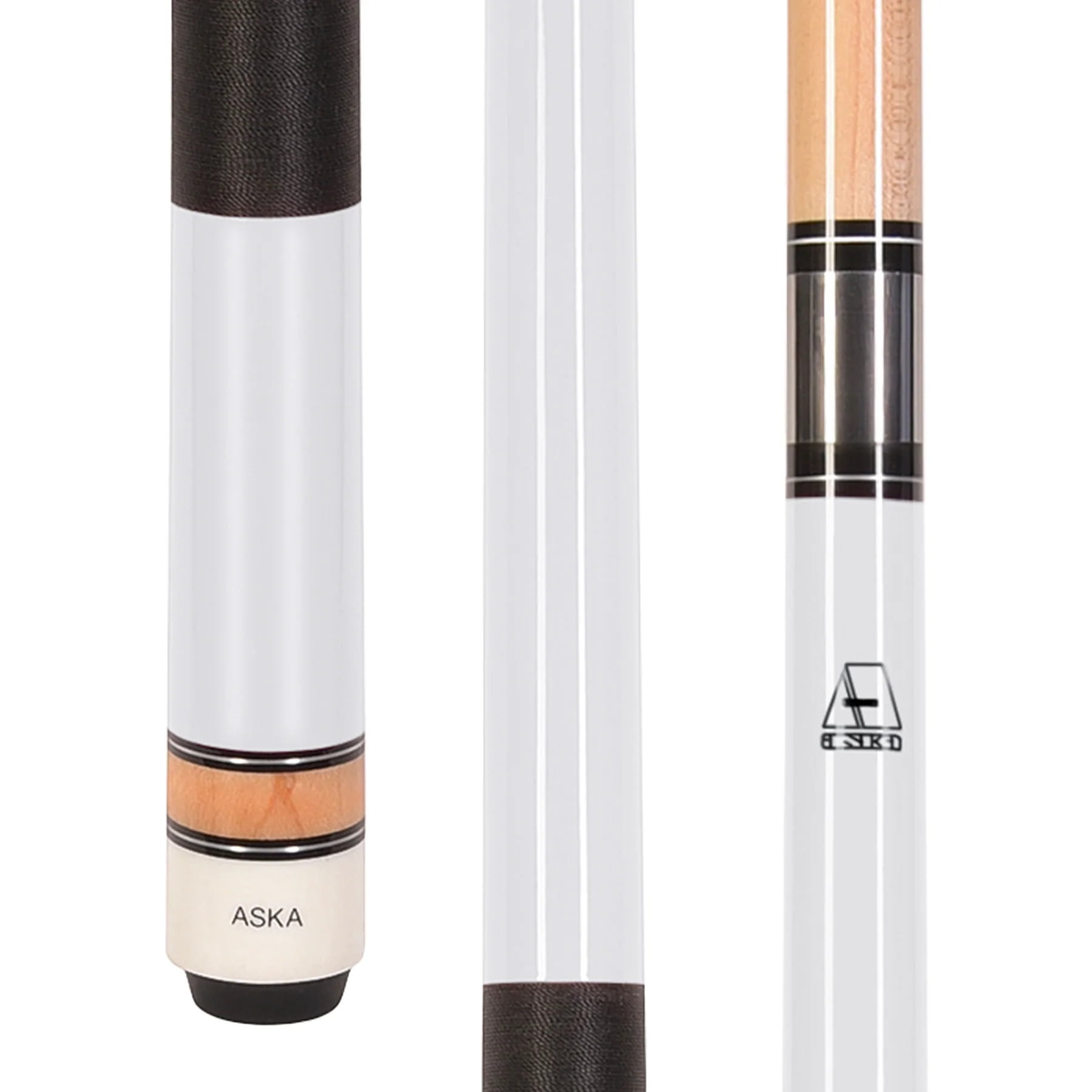 ASKA L2 Billiard Pool Cue, Hard Rock Canadian Maple, Choice of Colors