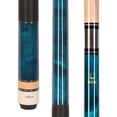 thumbnail image 1 of ASKA L2 Blue Pool Cue Stick - Hard Rock Canadian Maple, 5/16x18 Hand Polished Steel Joint, Maple Ring, 1 of 4