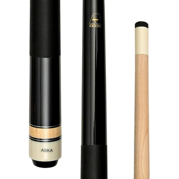 ASKA Pool Cue LCS36 Black, 36" Stick,