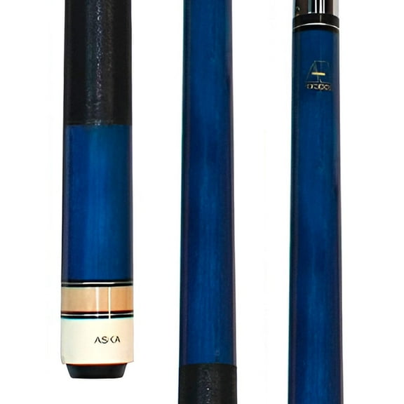 ASKA Pool Cue LCS42 Blue, 42" Stick,