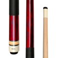 thumbnail image 1 of ASKA Red 48" Short Pool Cue – 14 oz, Maple Shaft, 13mm Tip, 5/16x18 Joint, Black Nylon Wrap (LCS48), 1 of 6