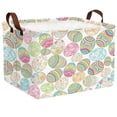 thumbnail image 1 of ASKETAM Large Rectangular Easter Basket for Kids, Durable & Cute Gift Storage (Bohemian Retro), 1 of 7