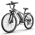 thumbnail image 1 of ASKGO 26" Adult Electric Bike, 750W Peak Motor, 48V Removable Battery, 20 MPH, 45 Miles Range, Dual Suspension Electric Mountain Bicycle, 1 of 11