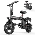 thumbnail image 1 of GWEIT Electric Bike for Adults,750W Peak Folding Electric Bike, 40-Mile Range, 14-Inch Tire E-Bike with 48V 10Ah Removable Battery, Electric Mini Bike, 1 of 7