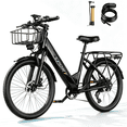 thumbnail image 1 of ASKGO F29 Electric Bike, 750W Rated Motor, 25MPH Ebike for Adults Age 16+, 48V 15Ah Removable Battery, 7 Speeds, Class 3 UL2849 Certified, 1 of 14