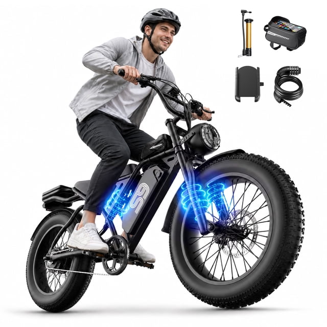 Fat Label ASKGO S9 Pro 750W Rated Electric Bicycle 48V 20Ah,20