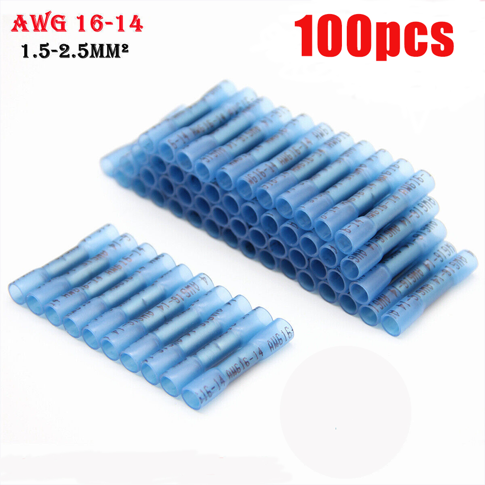MVP 1000 Blue 14-16 AWG Straight Nylon Butt Splice