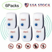 ASKITO Repellent pest Control Ultrasonic Pest Repeller Electronic Plug in Sonic for Bugs Mice Insects Spiders Mosquitoes