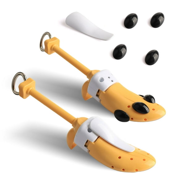 ASKITO Shoe Stretcher for Women and Men with Wide Feet, Pair of Shoe Expander Wideners with Adjustable Length & Width for Wide Feet, S-size