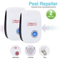 thumbnail image 1 of ASKITO Ultrasonic Pest Repeller Electronic Plug in Sonic Repellent pest Control for Bugs Mice Insects Spiders Mosquitoes 1-8pcs, 1 of 9