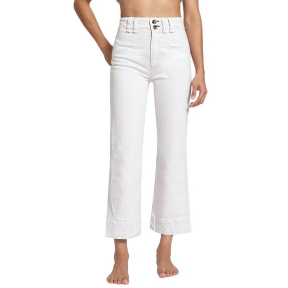 ASKK NY womens Landlubber Ivory Jean, 25