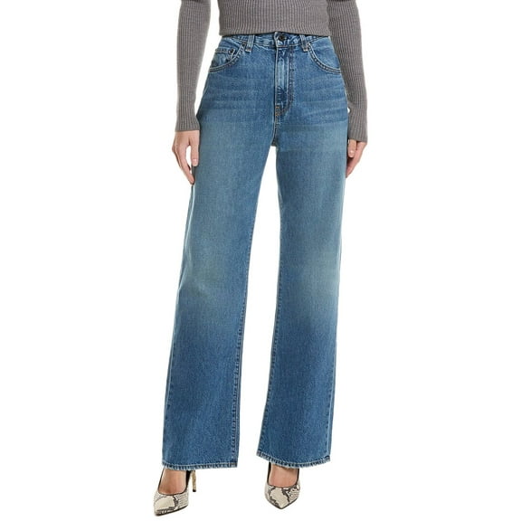 ASKK NY womens Straight Jean, 25, Blue