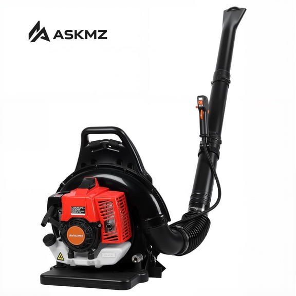 ASKMZ 63.3cc Gas Powered Leaf Blower Backpack 700 CFM 200 MPH