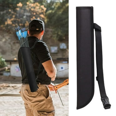 ASKMZ Adjustable Belt Quiver Oxford Archery Holder Backpack Waist Back Quiver for Compound Recurve Longbow