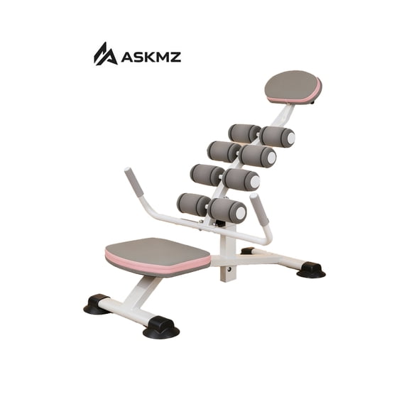 ASKMZ Back Stretcher Board Lumbar Spine Relaxer Adjustable Ergonomic Steel Frame