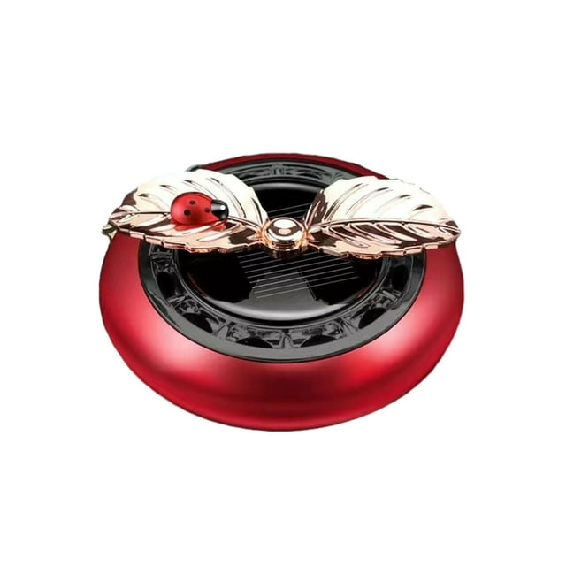ASKMZ Car Aromatherapy Leaf Ladybug Shape Car High Temperature