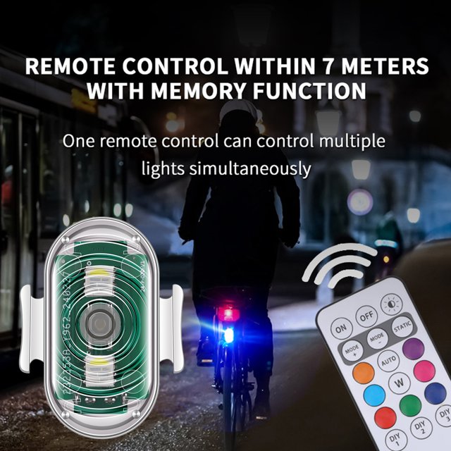 ASKMZ Wireless LED Strobe Light with Remote Control Multiple Lighting