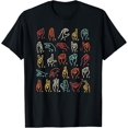 ASL ABC American Sign Language Alphabet Retro Deaf Awareness TShirt
