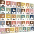 ASL Alphabet Line Bulletin Board Set ABC Number Learning Sign Language
