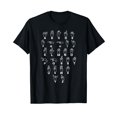 thumbnail image 1 of ASL American Sign Language Deaf Awareness ABCD Alphabet T-Shirt, 1 of 5