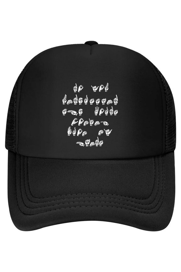ASL American Sign language Baseball Cap