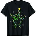 thumbnail image 1 of ASL Christmas Christmas Tree Lights American Sign Language T-Shirt, 1 of 3