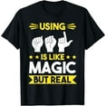 thumbnail image 1 of ASL Deaf Pride & Sign Language T-Shirt, 1 of 4