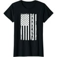 thumbnail image 1 of ASL Flag - Sign Language Gift Deaf Gift ASL Teacher Gift T-Shirt, 1 of 3