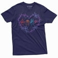 thumbnail image 1 of ASL Heart Shirt Sign Language Shirt Deaf Gifts Sign Language Teacher Deaf Shirt ASL T Shirt (3X-Large Navy Blue), 1 of 7