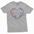 thumbnail image 1 of ASL Heart Shirt Sign Language Shirt Deaf Gifts Sign Language Teacher Deaf Shirt ASL T Shirt (Medium Grey), 1 of 7
