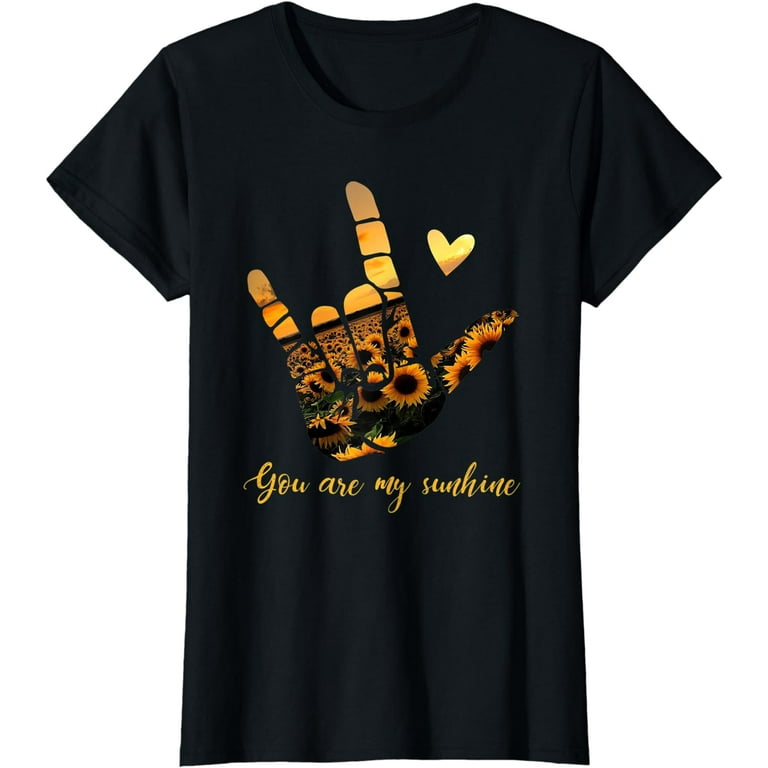 Asl Sign Language I Love You Sign T-Shirt Asl Sign Language I Love You Sign T-Shirt