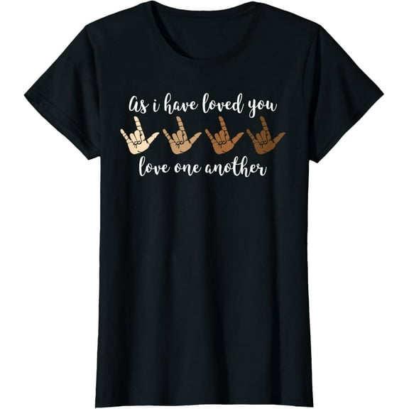 ASL I Love You tee American Sign Language tee Kindness tee A T-Shirt