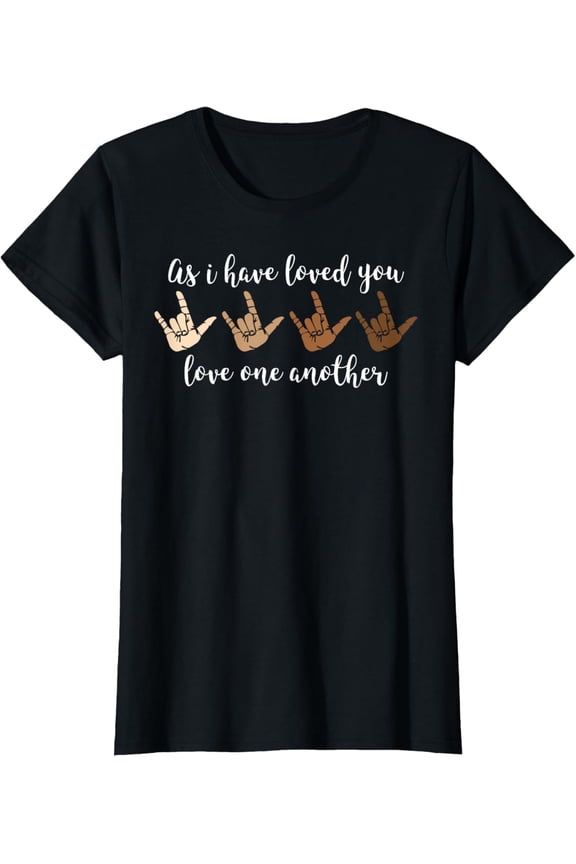 ASL I Love You tee American Sign Language tee Kindness tee A T-Shirt
