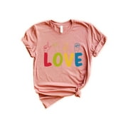 ASL Love T-Shirt, Love Sign Language, I Love You T-Shirt, Valentines Day T-Shirts, Kindness T-Shirt, Unisex T-Shirt