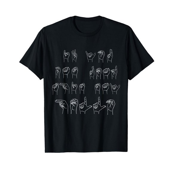 ASL Sign Language Deaf T-Shirt