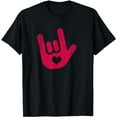 thumbnail image 1 of ASL Sign Language "I Love You" Sign T-Shirt, 1 of 5