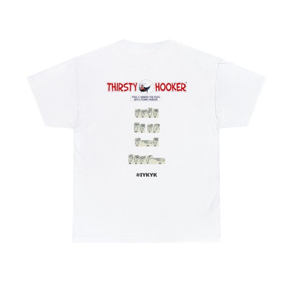 Thirsty Hooker ASL - Take Me to The Beach Tee
