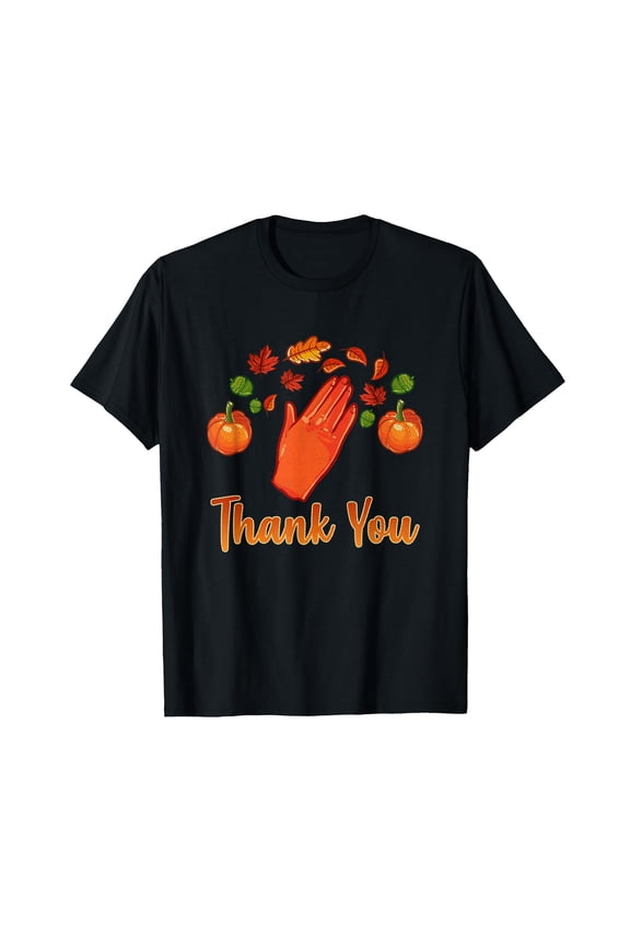 ASL Thanksgiving Thank You ASL Thanksgiving T-Shirt