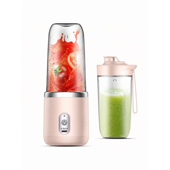 ASLING Compact Mini Portable Juicer Cup - Citrus Juicers With Fruit Squeezer, Food Mixer, Ice Crusher, And Charging Function - Multi-Functional, Easy To Clean, And Space-Saving Design