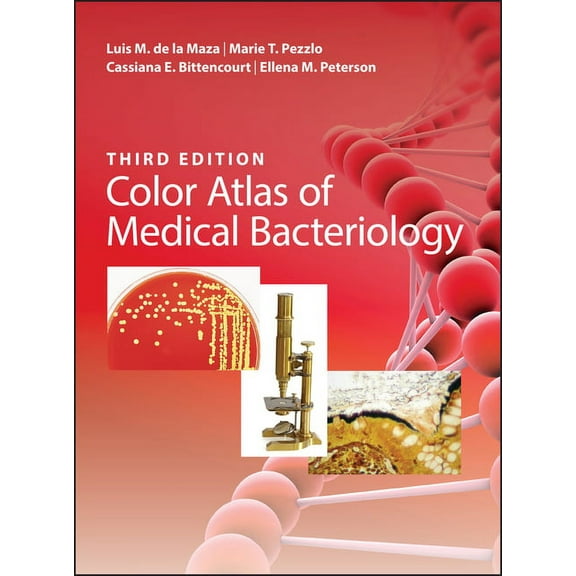 ASM Books Color Atlas of Medical Bacteriology, (Hardcover)