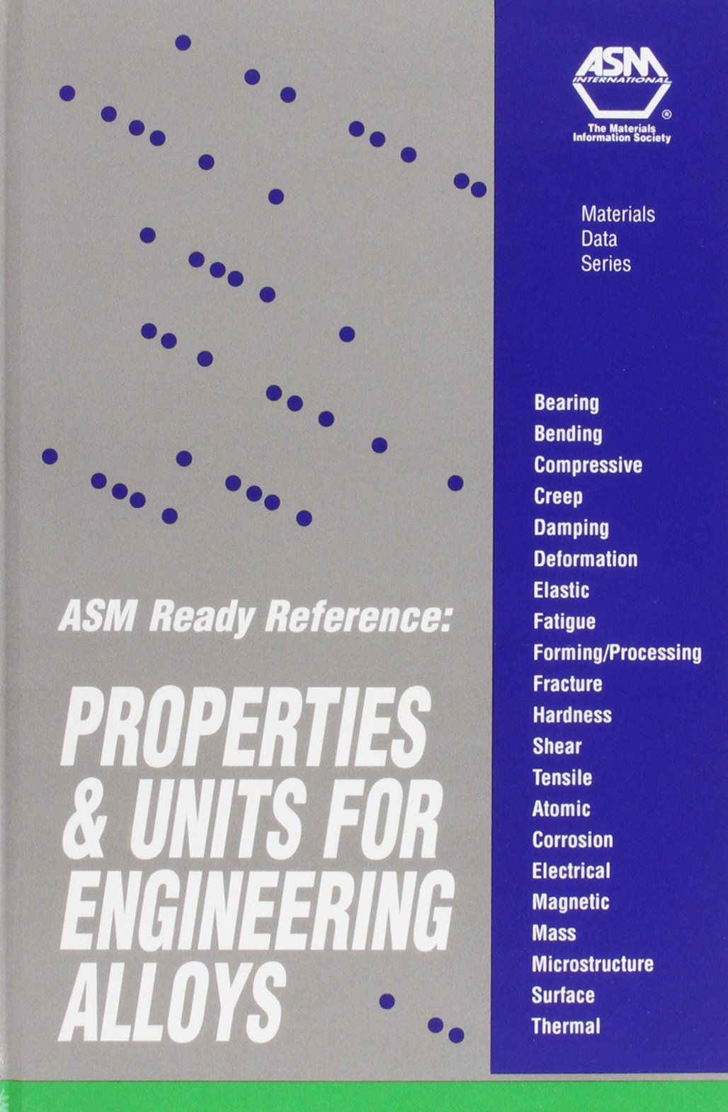 ASM Ready Reference Properties and Units for Engineering Alloys Asm