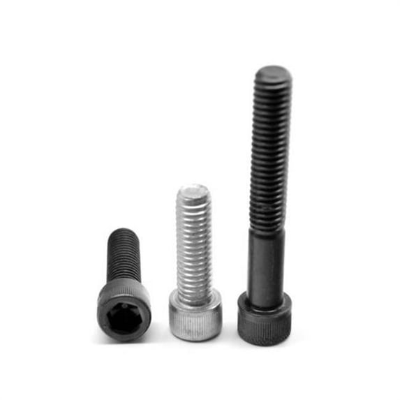 ASMC Industrial 0.5 in. -20 x 2 in.-FT Fine Thread Socket Head Cap Screw, Alloy Steel - Black Oxide - 200 Piece